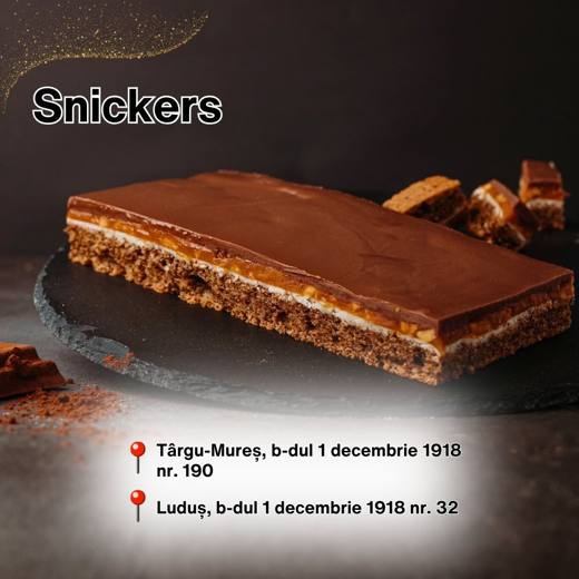 Snickers, prăjitură de casă