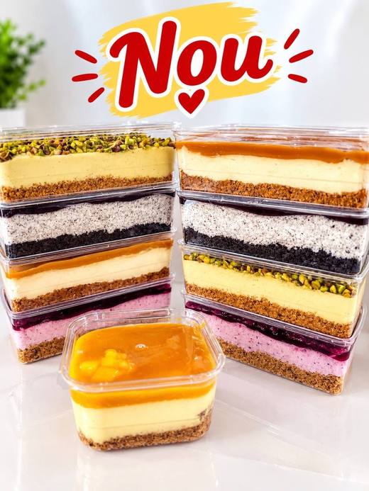 Cheesecake la pahar