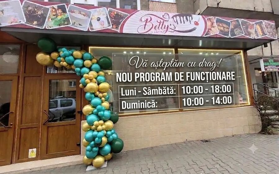Cofetăria Betty's Cakes din cartierul Tudor, Târgu Mureș